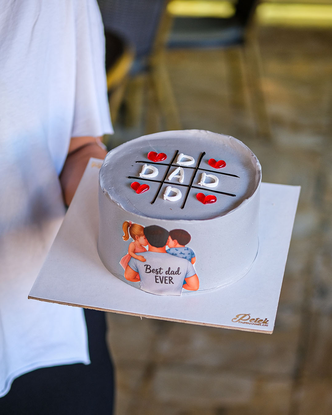 Babalar Günü - Pasta Model 4