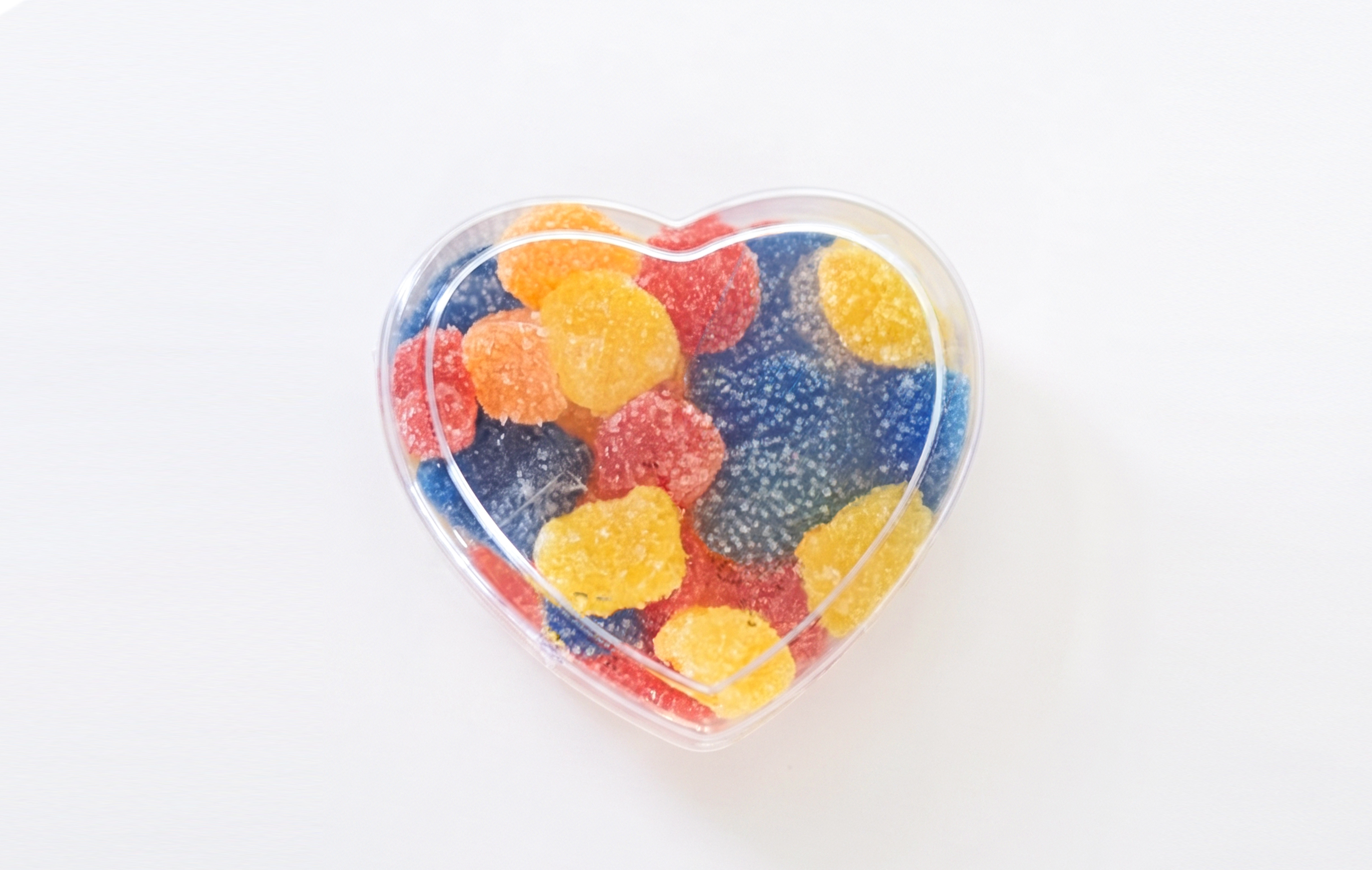 Jöle Lokum 40gr Küçük Kalp Kutu